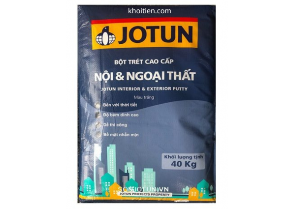 Bột trét cao cấp nội và ngoại thất JOTUN INTERIOR &  EXTERIOR PUTTY